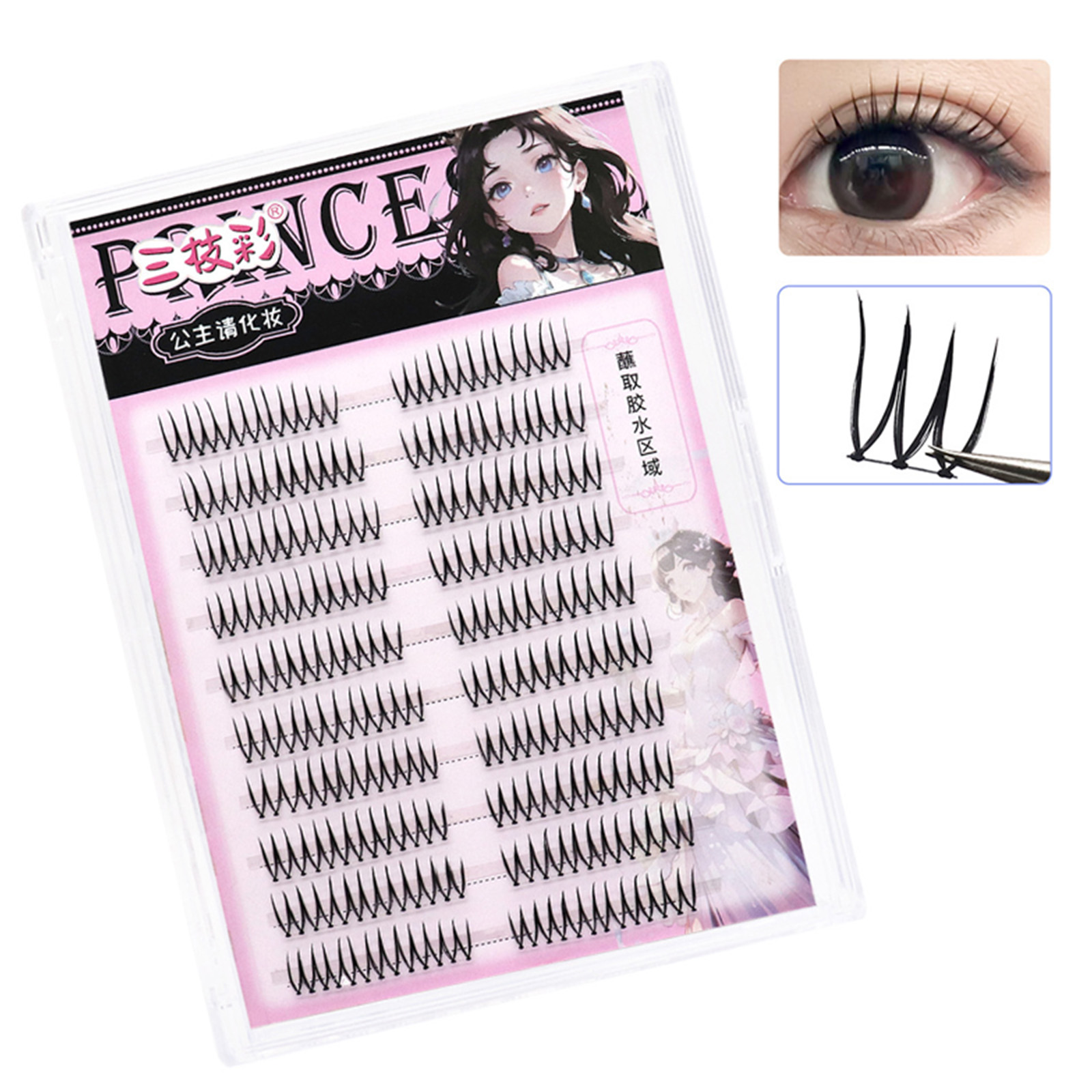 Eyelash Extension Korean Style - Накладные ресницы в корейском стиле Idol