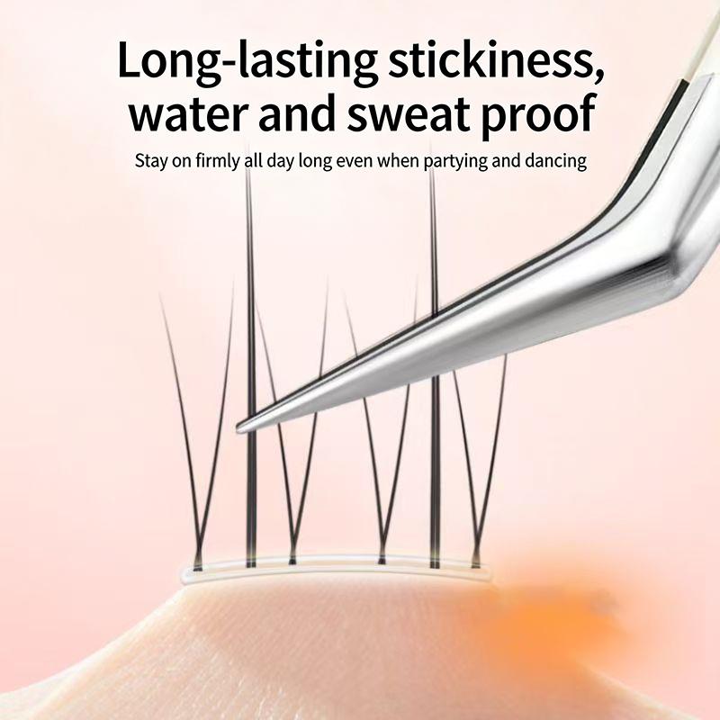 Eyelash Extension No 11 - Черные самоклеящиеся накладные ресницы, нежные, 11-13