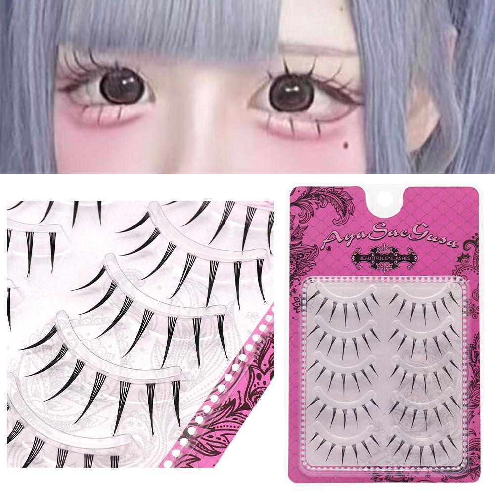 Eyelash Extension Japanese Style - 5 пар накладных ресниц в японском