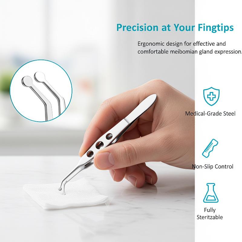 Lash Extension Tweezers - Пинцет для век, компрессор для ресниц,