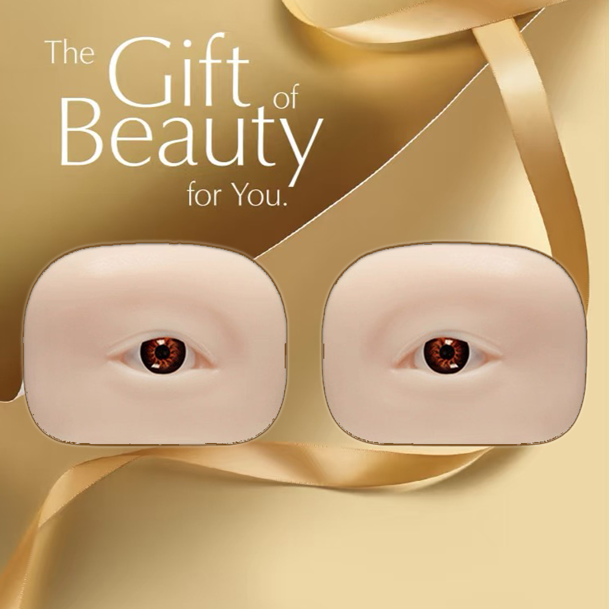 Eyelash Extension Model - 3D манекен для накладных ресниц, плоская