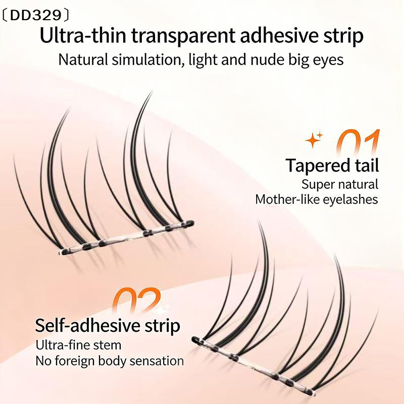 Черные самоклеящиеся накладные – обзор и цена Eyelash Extension No 11