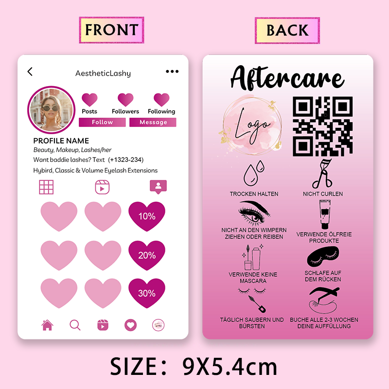 Изготовленные на заказ карты л – обзор и цена Eyelash Extension Logo Design