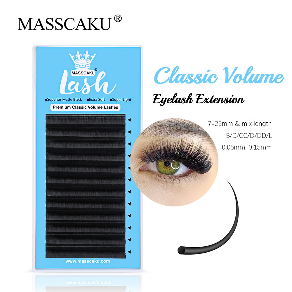 Ресницы массажные классические – обзор и цена Eyelash Extensions Classic