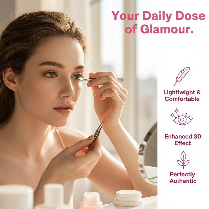 Набор накладных ресниц для ниж – обзор и цена Eyelash Extension Cluster