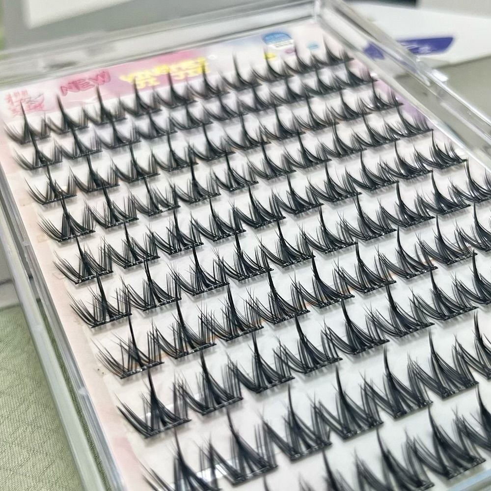Накладные ресницы-пучки 100/13 – обзор и цена Eyelash Extension No 11