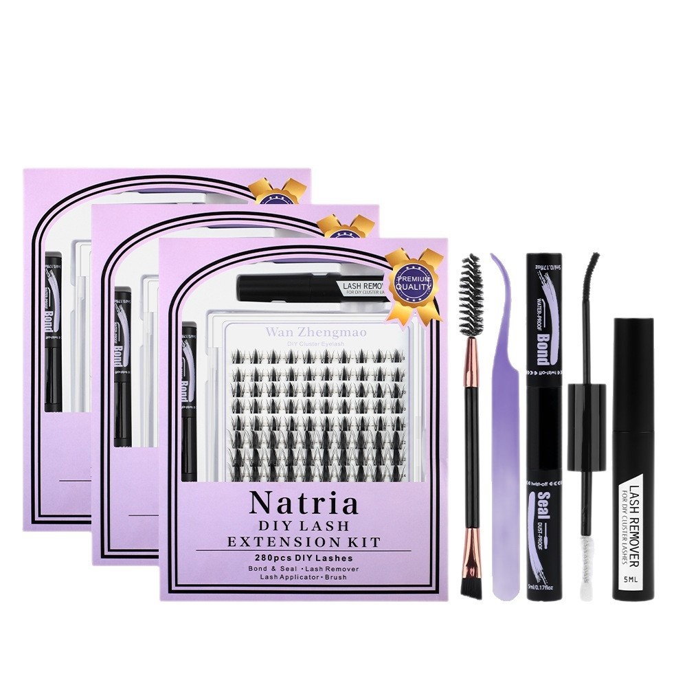 Накладные ресницы длиной 8-18  – обзор и цена Eyelash Extension Cluster