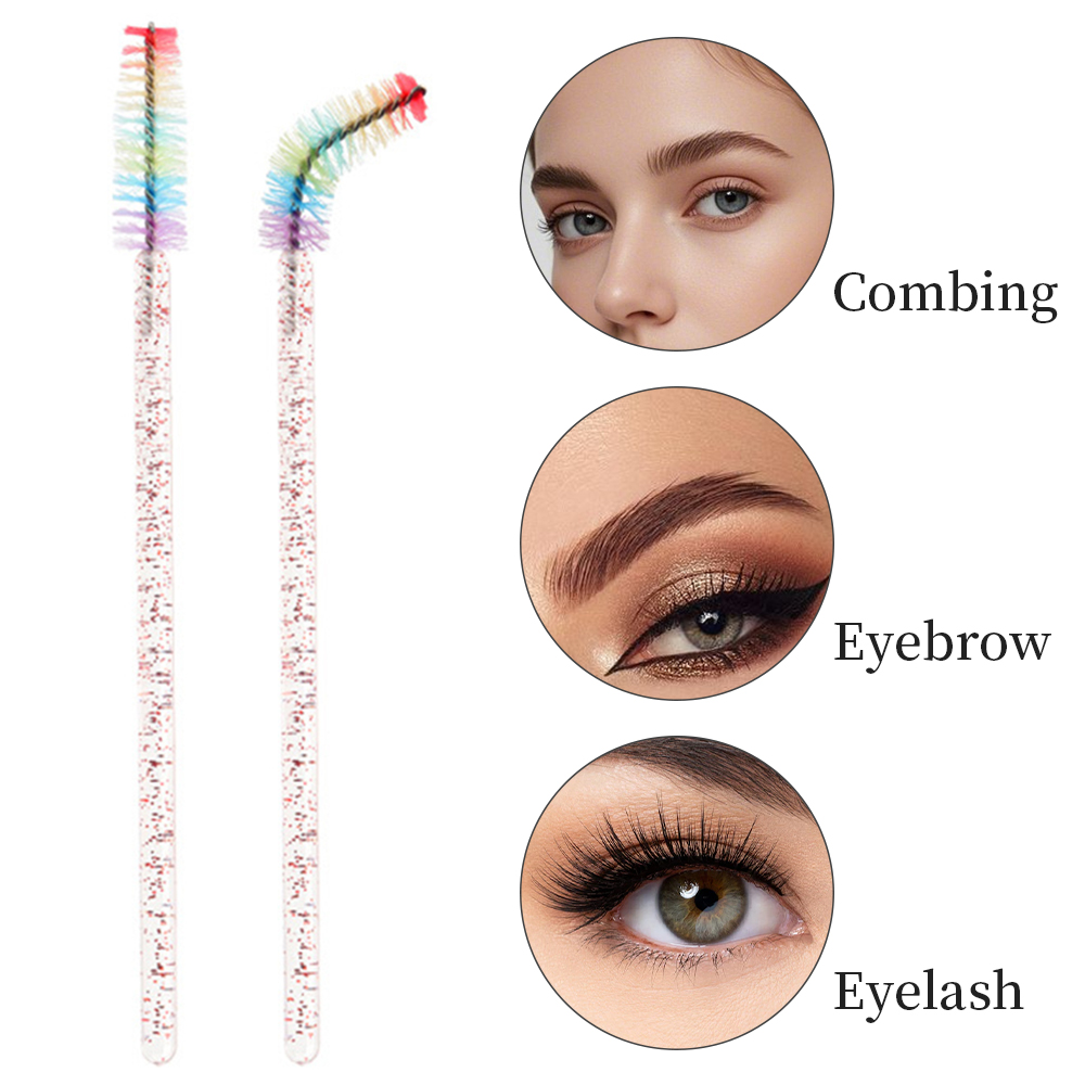 50 шт. Радужные кристальные ки – обзор и цена Eyelash Extension Jakarta