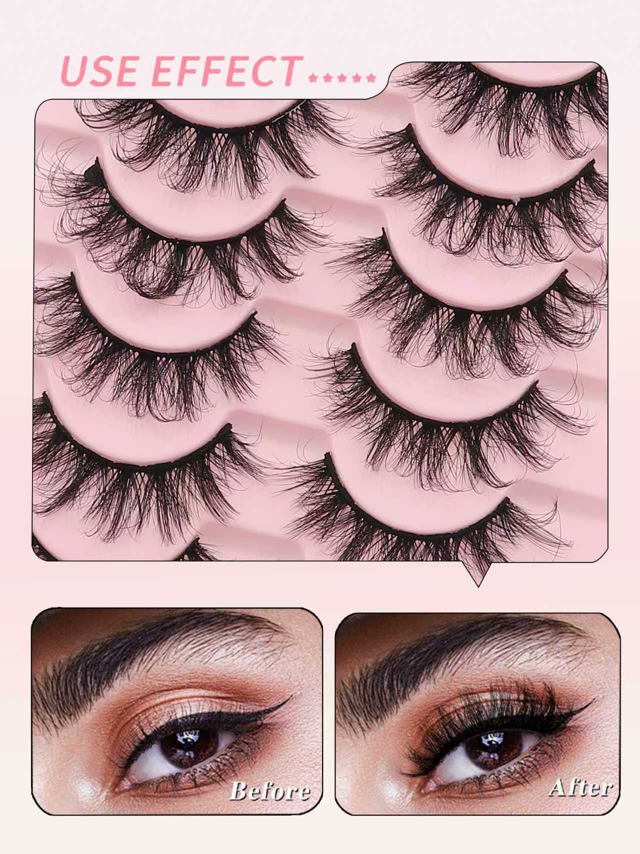 Накладные ресницы Fox Eye, изг – обзор и цена Eyelash Extension Cluster
