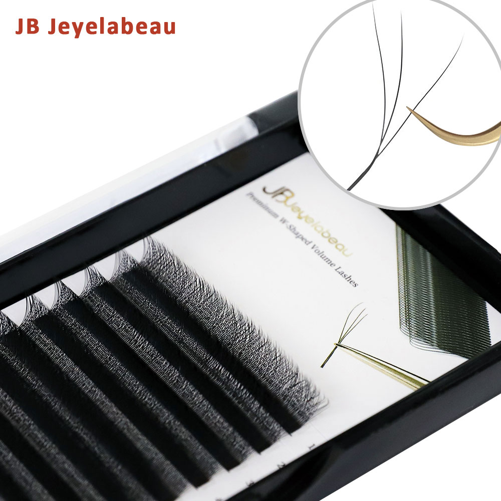 Профессиональные 3D W-образные – обзор и цена Eyelash Extensions Classic