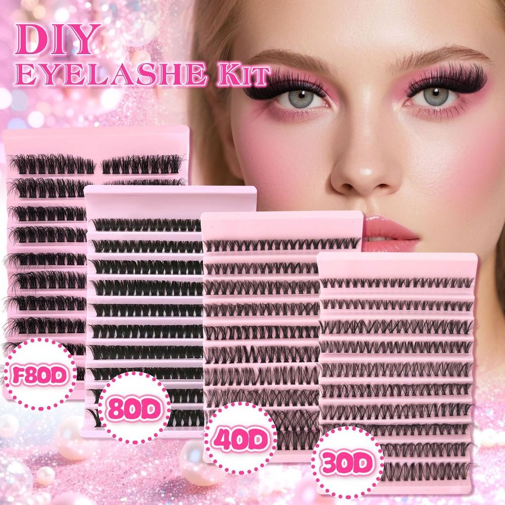 Натуральные накладные ресницы  – обзор и цена Eyelash Extension Cluster
