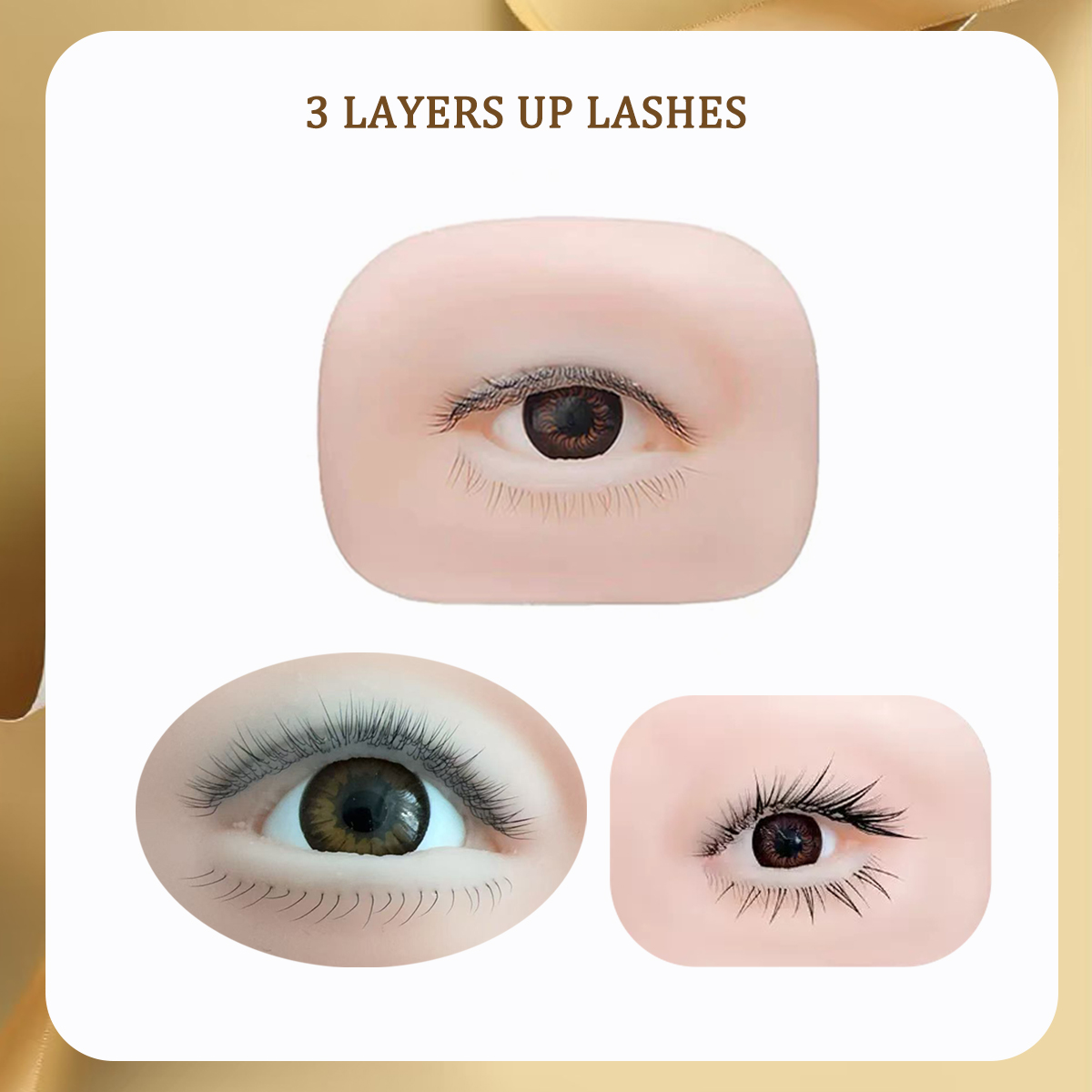 3D манекен для накладных ресни – обзор и цена Eyelash Extension Model