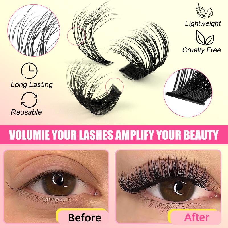Набор накладных ресниц: индиви – обзор и цена Eyelash Extension Volume