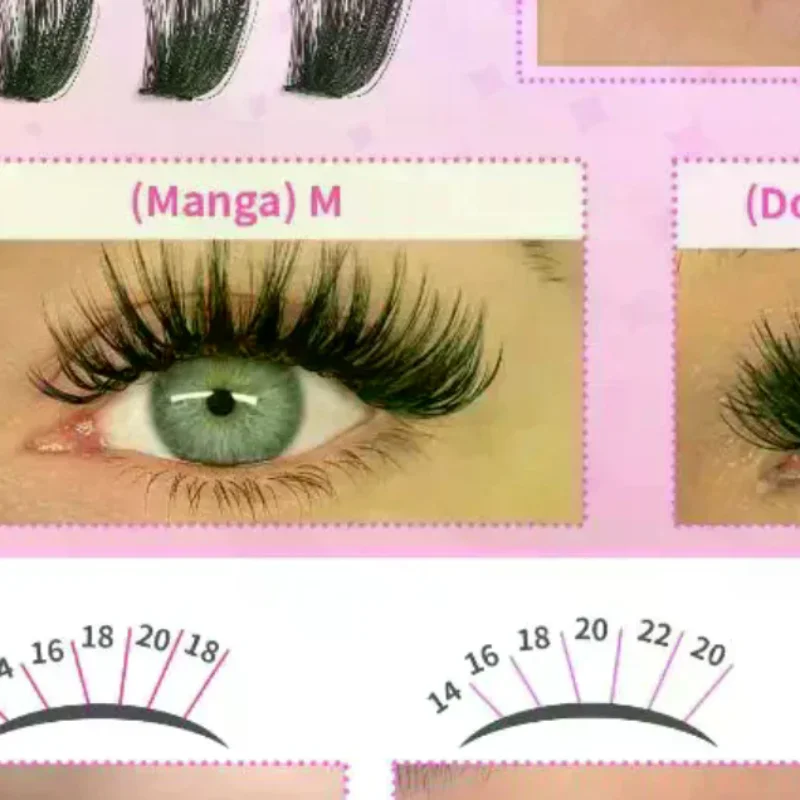 Набор пучковых ресниц: объемны – обзор и цена Eyelash Extension Volume