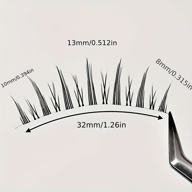 5 пар натуральных накладных ре – обзор и цена Eyelash Extension Japanese Style