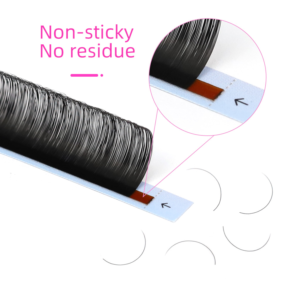 AGUUD 10 пар/лот Матовые черны – обзор и цена Eyelash Extensions Classic