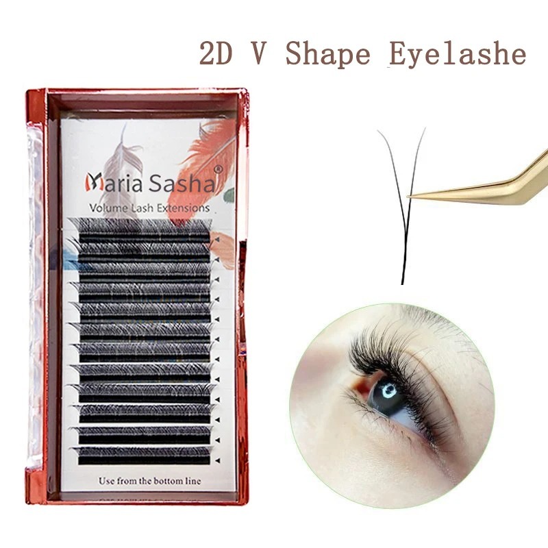 MARIA 2D Y-образные ресницы, р – обзор и цена Eyelash Extensions Classic